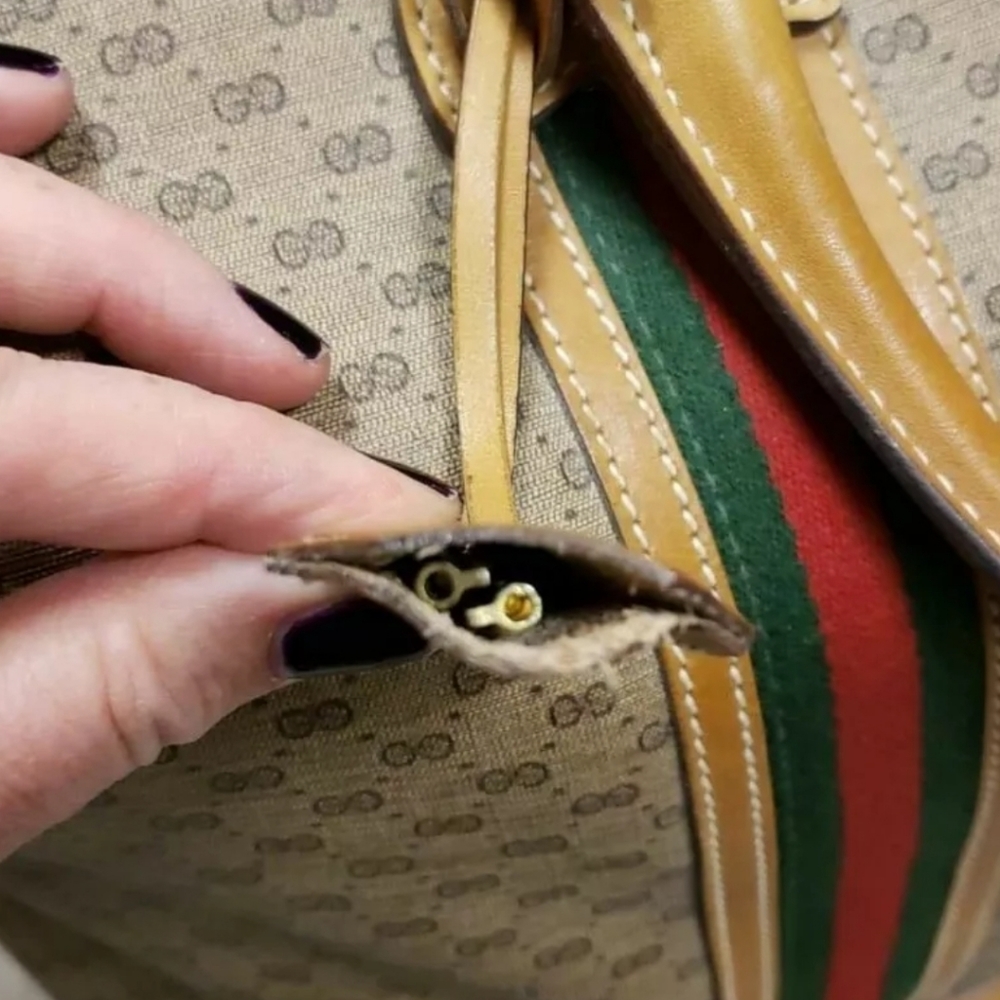 Vintage Rare Clean Gucci Weekender - Picture 3 of 6